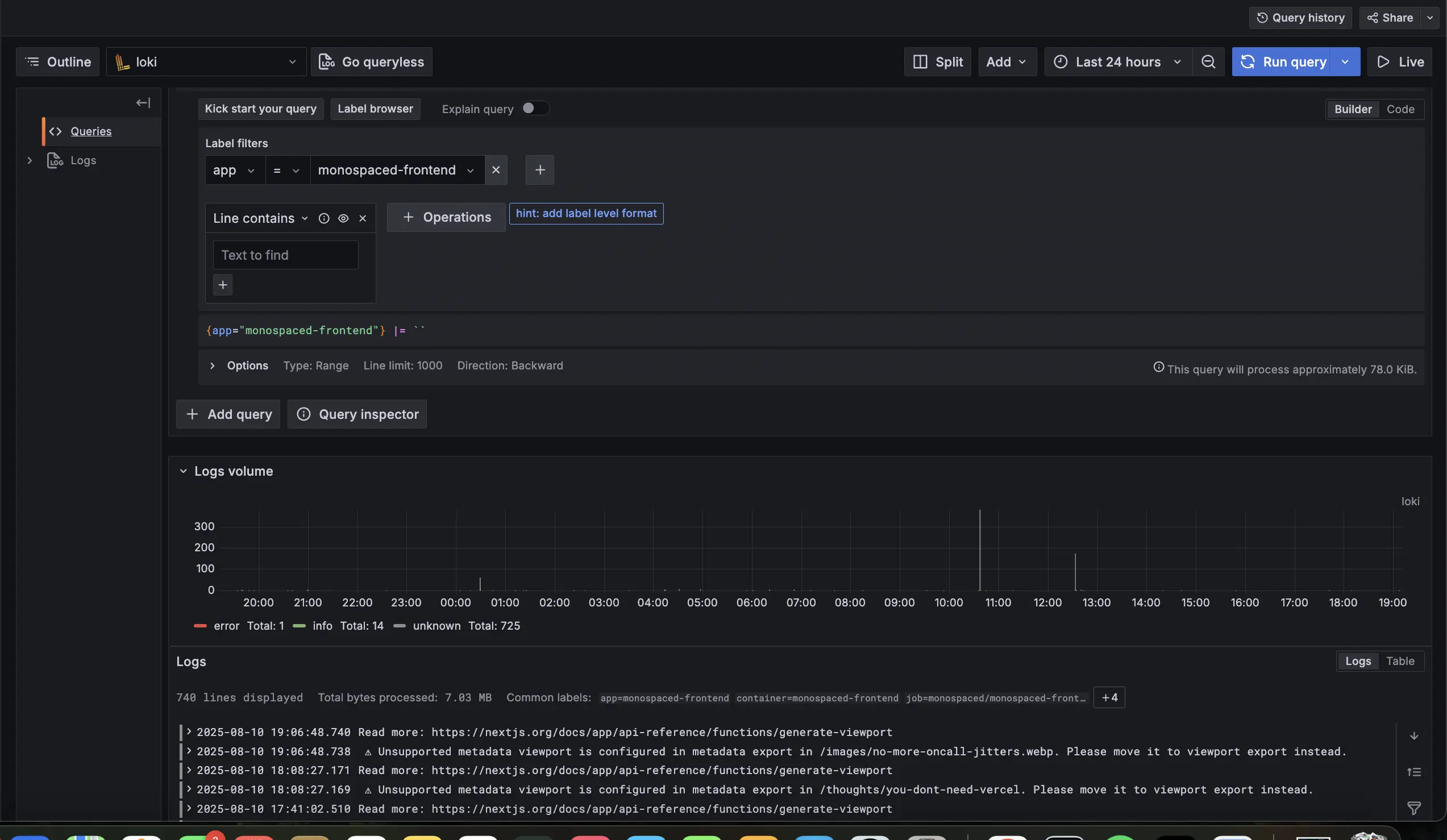 Diagram: Loki architecture with Promtail scraping logs from Kubernetes pods, pushing to Loki's filesystem storage, and Grafana querying via LogQL. SEO: Loki Logging Architecture in Kubernetes